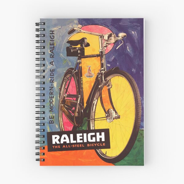 Item preview, Raleigh bicycle advertising Poster art designed and sold by Designbuddies.