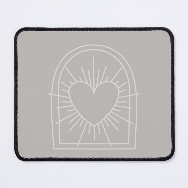 Item preview, Cosmic Aesthetic Cute Indie Heart Design Love Power Taupe designed and sold by scorpiolane.