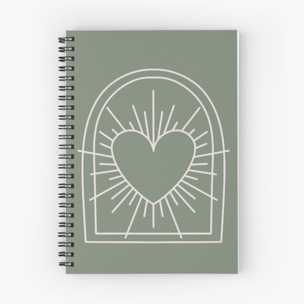 Item preview, Cosmic Aesthetic Cute Indie Heart Design Love Power Green designed and sold by scorpiolane.