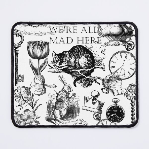 Item preview, Cheshire cat classic alice in wonderland characters white rabbit designed and sold by antiqueart.