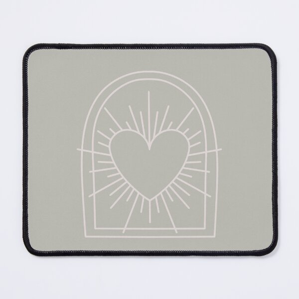 Item preview, Cosmic Aesthetic Cute Indie Heart Design Love Power Pale Green designed and sold by scorpiolane.