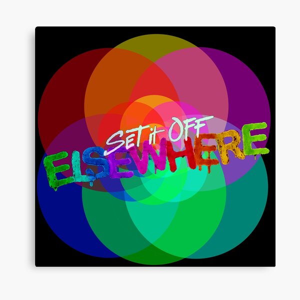 Set it Off Band Elsewhere Album Neon | Poster