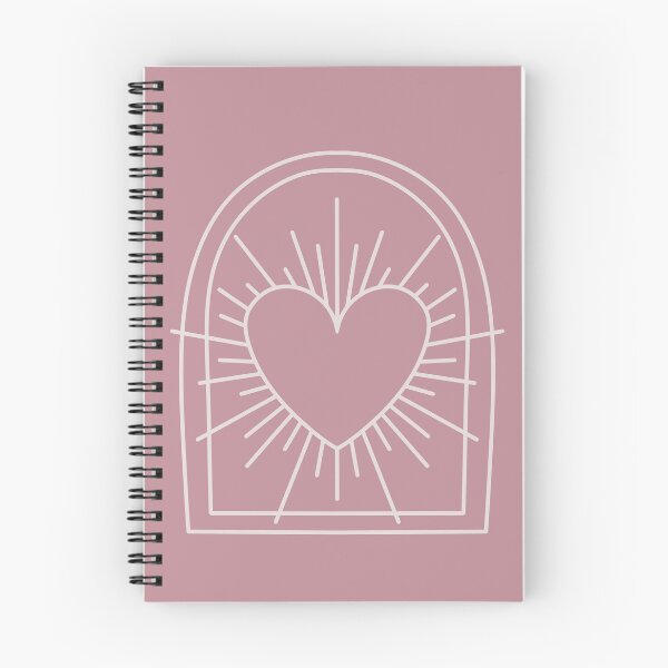Item preview, Cosmic Aesthetic Cute Indie Heart Design Love Power Deep Pink designed and sold by scorpiolane.