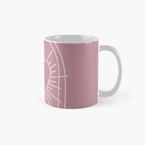 Item preview, Cosmic Aesthetic Cute Indie Heart Design Love Power Deep Pink designed and sold by scorpiolane.