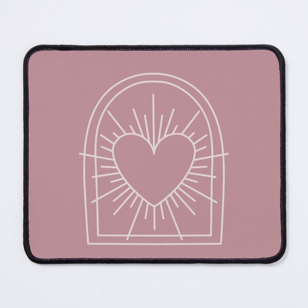 Item preview, Cosmic Aesthetic Cute Indie Heart Design Love Power Deep Pink designed and sold by scorpiolane.
