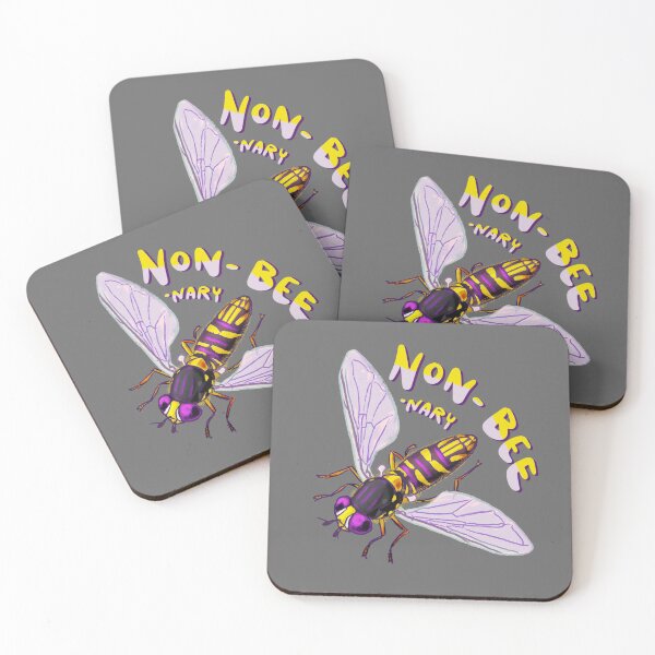 Item preview, Pride Bug Stripetail Hoverfly  designed and sold by Elaine T.