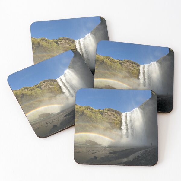 Item preview, Skogafoss Iceland Waterfall designed and sold by mollyblack.