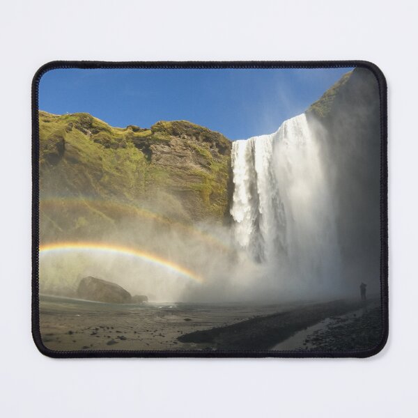 Item preview, Skogafoss Iceland Waterfall designed and sold by mollyblack.