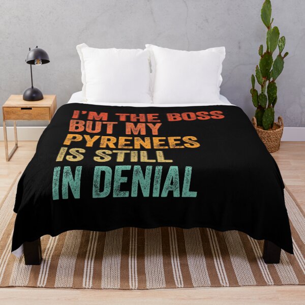 Item preview, I'm The Boss But My Pyrenees Is Still In Denial - Funny Great Pyrenees Dog Gift designed and sold by Guarddogdrive.