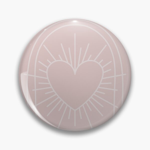 Item preview, Cosmic Aesthetic Cute Indie Heart Design Love Power Pale Pink designed and sold by scorpiolane.
