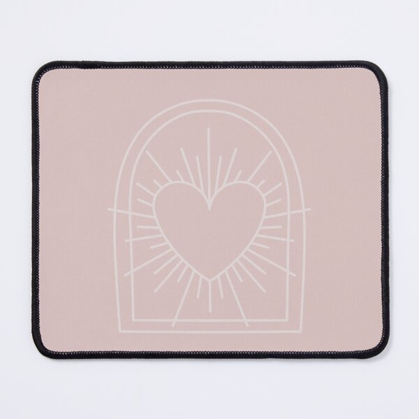 Item preview, Cosmic Aesthetic Cute Indie Heart Design Love Power Pale Pink designed and sold by scorpiolane.