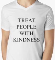 TREAT PEOPLE WITH KINDNESS Men's V-Neck T-Shirt