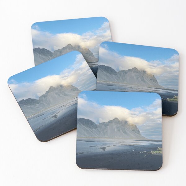 Item preview, vestrahorn black sand beach iceland photo designed and sold by mollyblack.