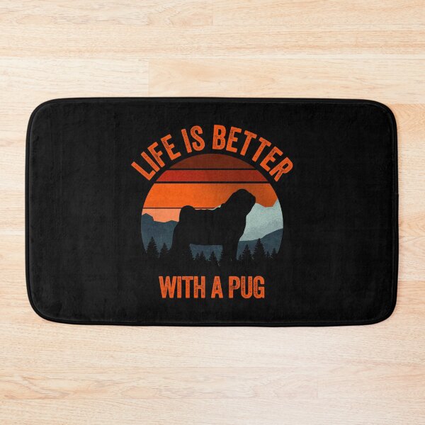 Item preview, Life Is Better With A Pug Vintage Sky Gift designed and sold by Guarddogdrive.