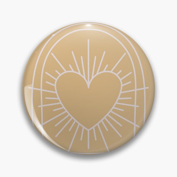 Item preview, Cosmic Aesthetic Cute Indie Heart Design Love Power Honey Yellow designed and sold by scorpiolane.