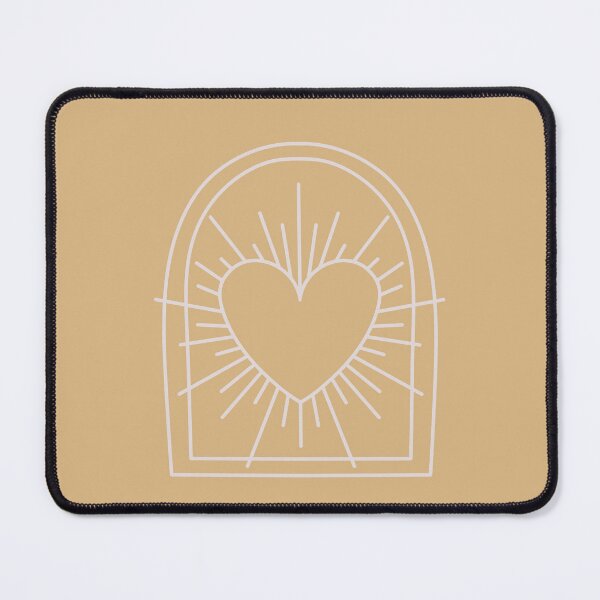 Item preview, Cosmic Aesthetic Cute Indie Heart Design Love Power Honey Yellow designed and sold by scorpiolane.