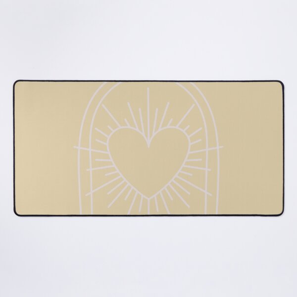 Item preview, Cosmic Aesthetic Cute Indie Heart Design Love Power Yellow designed and sold by scorpiolane.