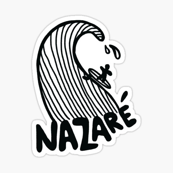 Artikel-Vorschau von Nazare portugal portugal big waves surfing , designt und verkauft von Tropical Blood.