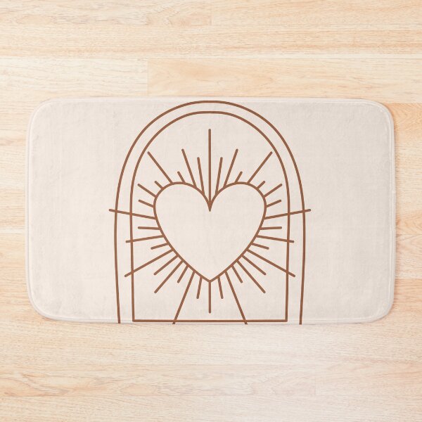 Item preview, Cosmic Aesthetic Cute Indie Heart Design Love Power Cream & Brown designed and sold by scorpiolane.