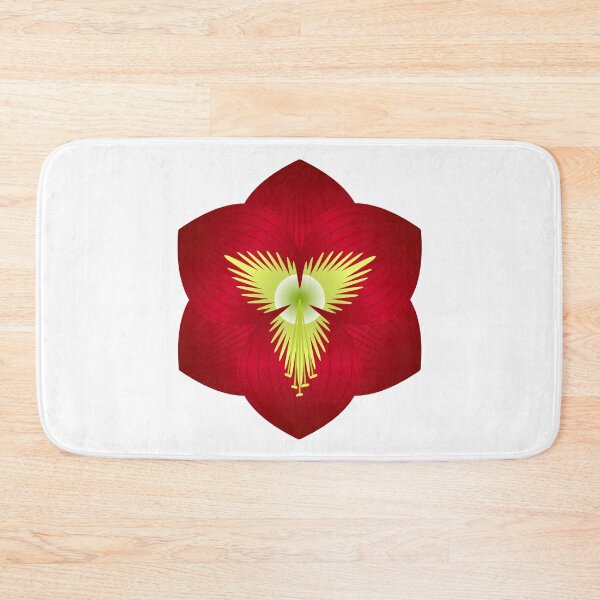 Item preview, Amaryllis - Red on White designed and sold by marieofroumania.