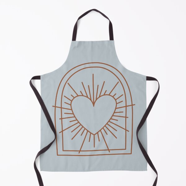 Item preview, Cosmic Aesthetic Cute Indie Heart Design Love Power Gray Blue & Brown designed and sold by scorpiolane.