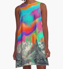 Skyfall, Melting Northern Lights A-Line Dress