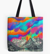 Skyfall, schmelzende Nordlichter Tote Bag