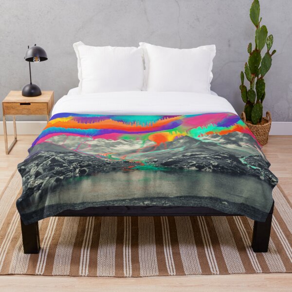 Skyfall, Melting Northern Lights Throw Blanket