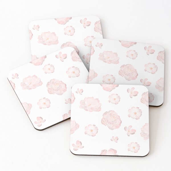 Item preview, Simple pink flower pattern  designed and sold by IBiancs.