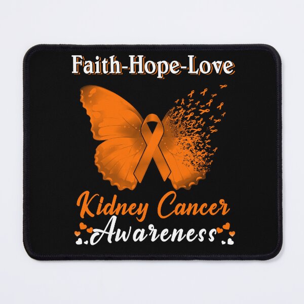 Item preview, Faith Hope Love Butterfly Kidney Cancer Awareness designed and sold by Gillosina.