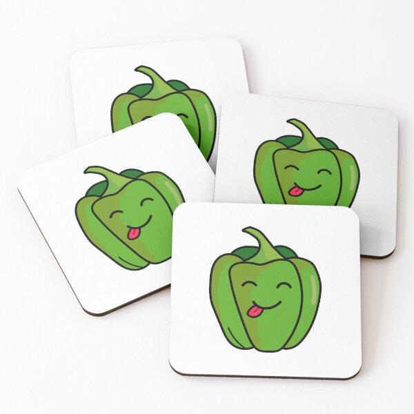 Item preview, Cute Delicious Green Bell Pepper designed and sold by Vladan Seva.