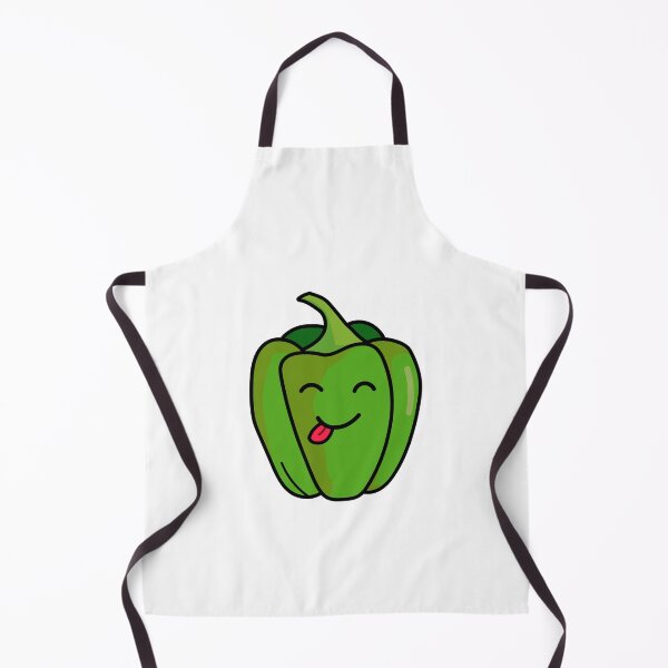 Item preview, Cute Delicious Green Bell Pepper designed and sold by Vladan Seva.