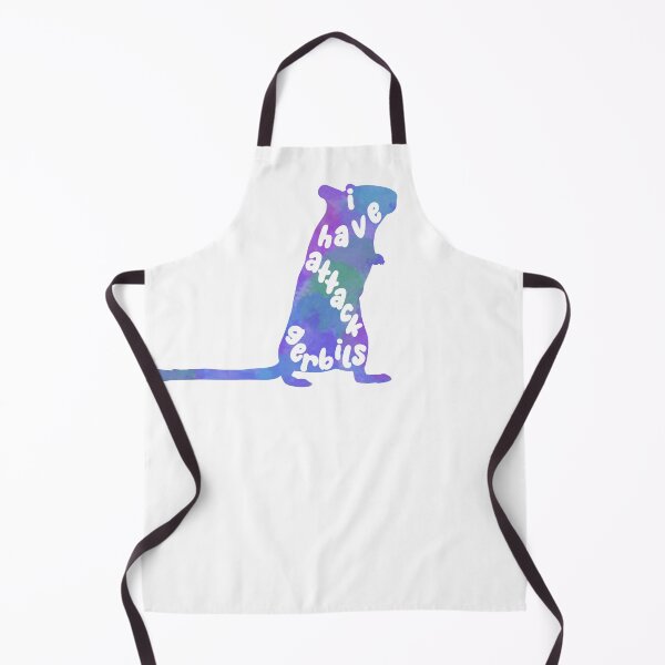 Item preview, I have attack gerbils (blue watercolour gerbil) designed and sold by Becky-Marie.