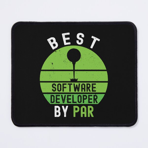 Item preview, Best Software Developer By Par Coding Humor Funny Golf Lover designed and sold by SharpThreadZ.
