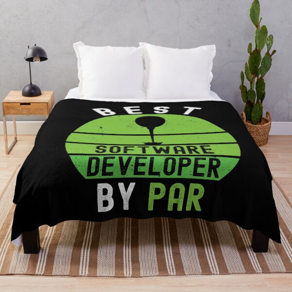 Item preview, Mejor desarrollador de software por Par Coding Humor Funny Golf Lover designed and sold by SharpThreadZ.