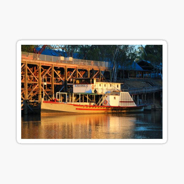 Item preview, Old paddlesteamer, Echuca, Australia 3 designed and sold by FranWest.
