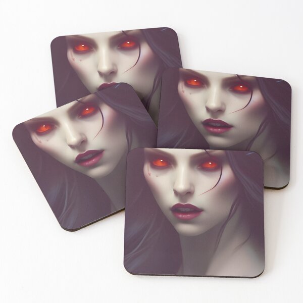 Item preview, Vampire Red Eyes Alluring Dark Beautiful Artwork designed and sold by Eliteijr.