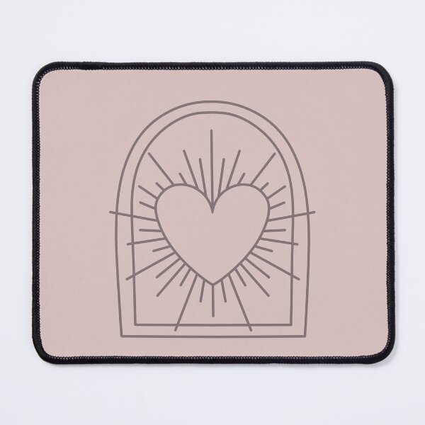 Item preview, Cosmic Aesthetic Cute Indie Heart Design Love Power Pink & Gray designed and sold by scorpiolane.