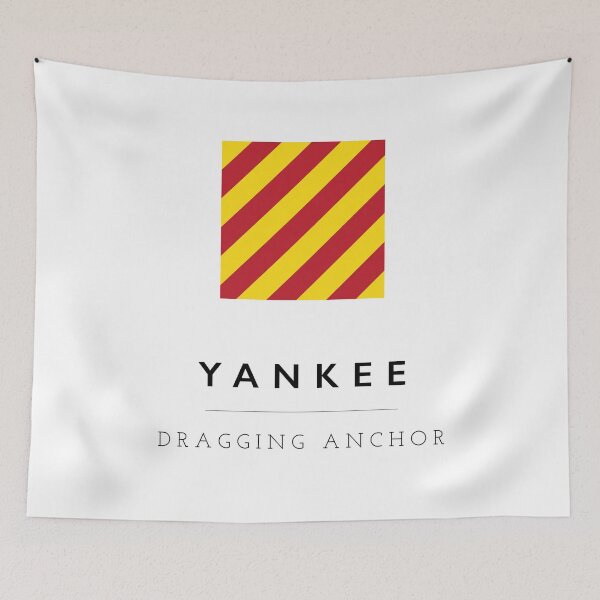 Item preview, Nautical Flag: Yankee designed and sold by Caleb Faires.