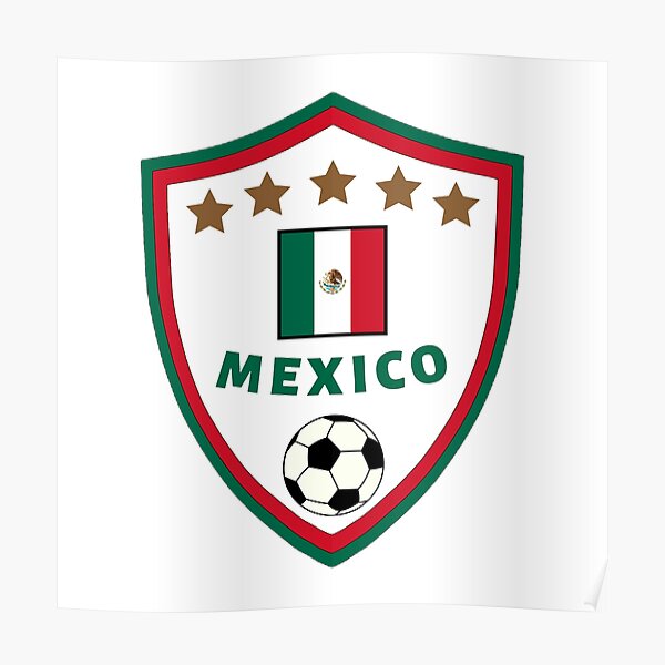 "Mexico Football Team" Poster for Sale by Footballunite Redbubble