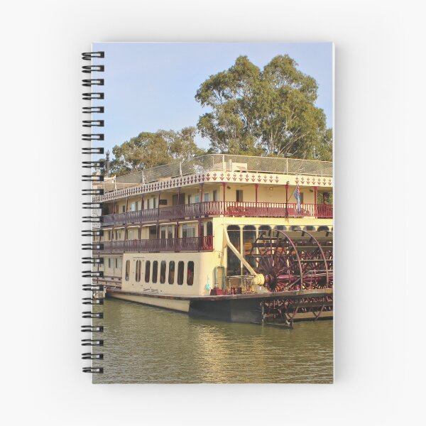 Item preview, Paddlesteamer, at Mannum, Australia 2 designed and sold by FranWest.