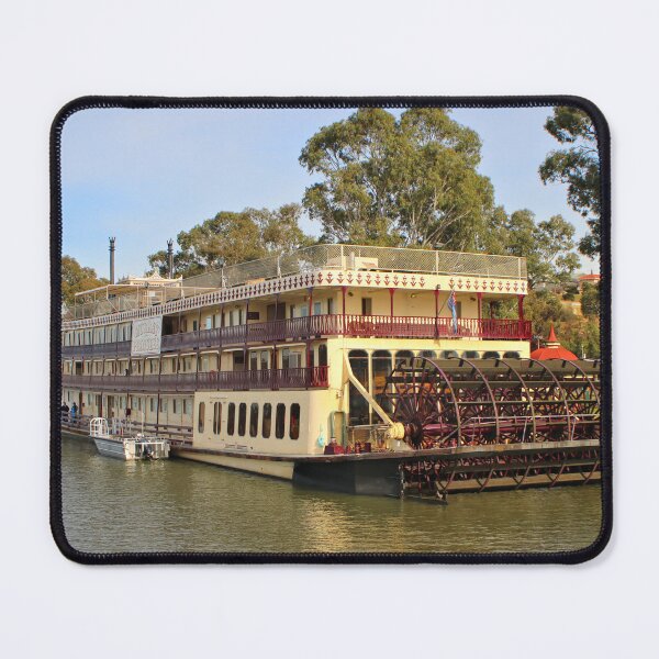 Item preview, Paddlesteamer, at Mannum, Australia 2 designed and sold by FranWest.