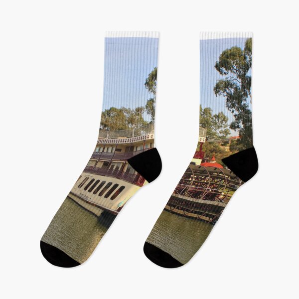 Item preview, Paddlesteamer, at Mannum, Australia 2 designed and sold by FranWest.