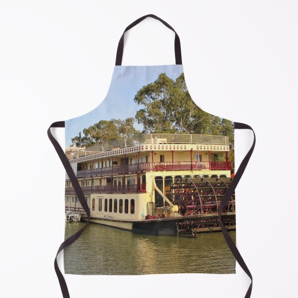 Item preview, Paddlesteamer, at Mannum, Australia 2 designed and sold by FranWest.