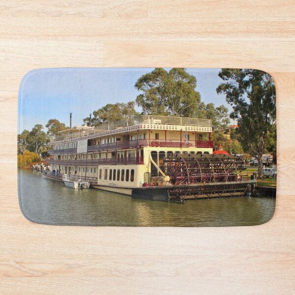 Item preview, Paddlesteamer, at Mannum, Australia 2 designed and sold by FranWest.