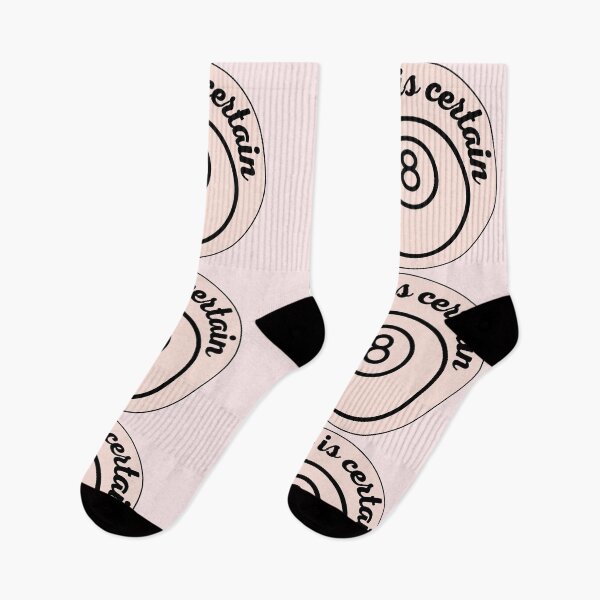 Item preview, Nothing Is Certain Pale Pink Magic8 Ball designed and sold by Pink Ribbon.