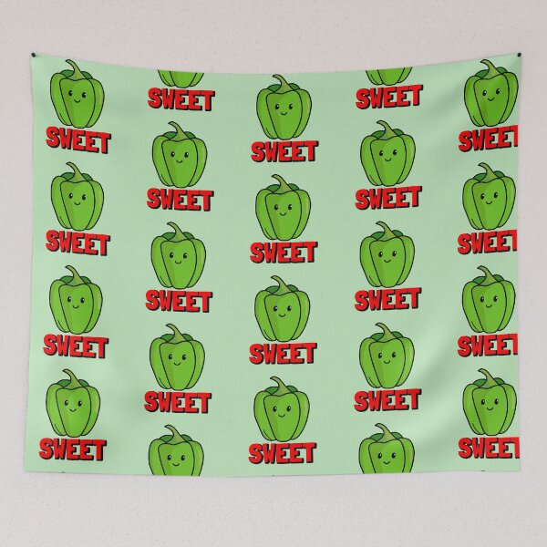 Item preview, Sweet Green Bell Pepper designed and sold by Vladan Seva.