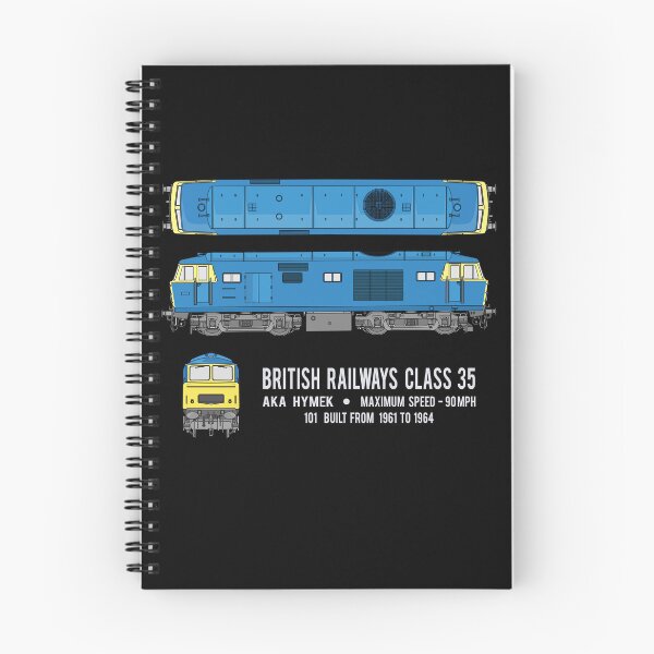 Item preview, British Railways Class 35 Hymek Locomotive Diagram Gift designed and sold by Maljonic.