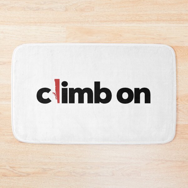 Item preview, Climb On. Rock Climbing designed and sold by Boulder Design Co.