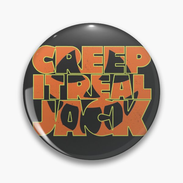 Item preview, Creep It Real Jack Funny Pumpkin Face Halloween Quote designed and sold by CRHPOD20.